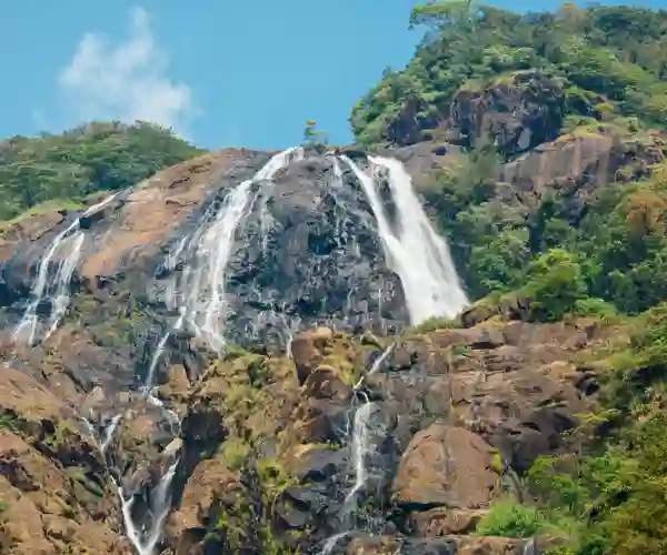 Dudhsagar foss i Goa