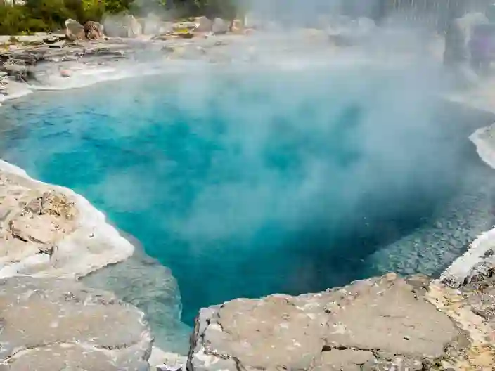 Champagne Pool i Whakarewarewa