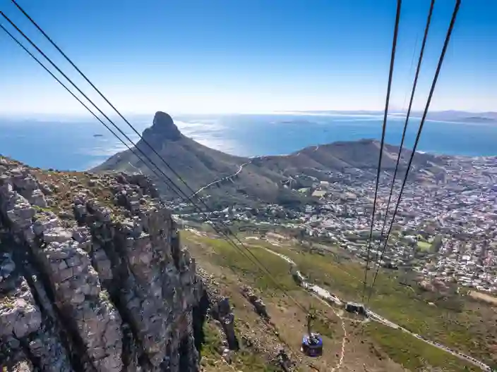 Taubane til Table Mountain