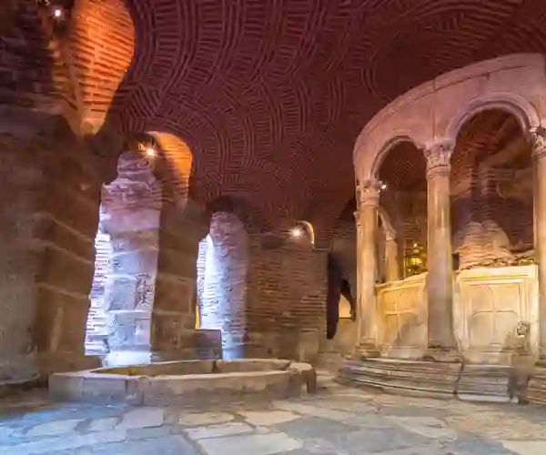 Krypten i Agios Dimitrios kirken