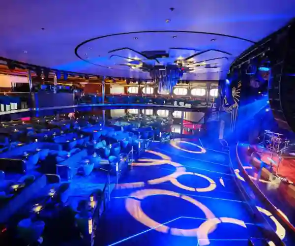 MS Baltic Queen, opholdsrum - scene