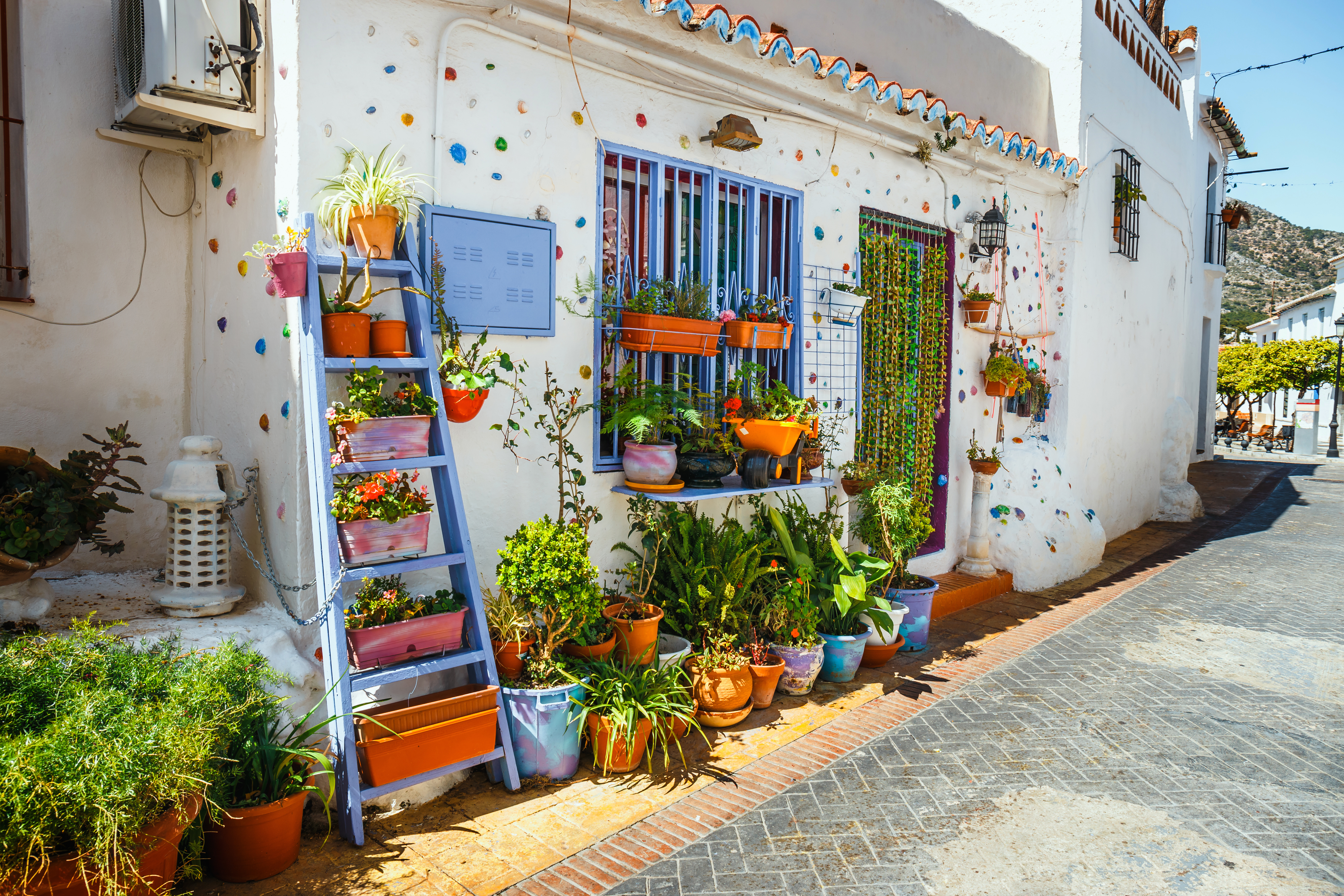 Smuk facade i Mijas