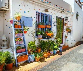 Smuk facade i Mijas