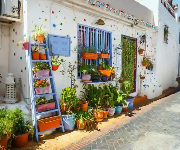 Smuk facade i Mijas