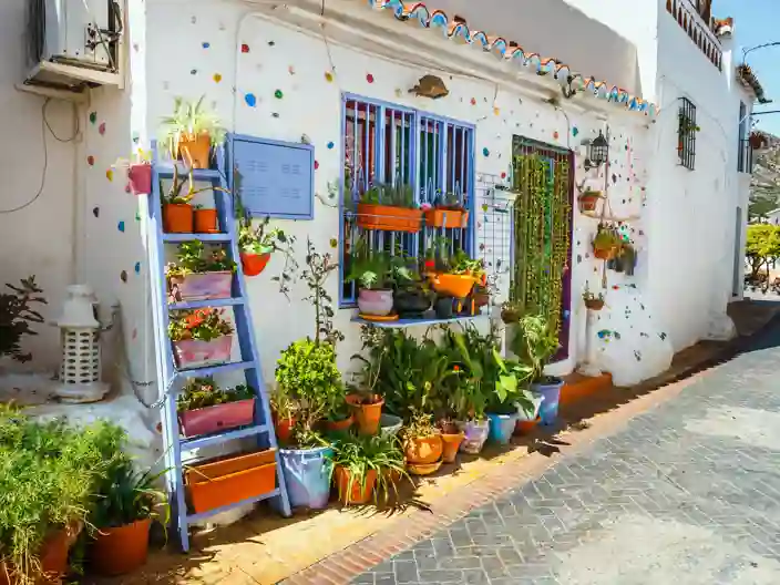 Smuk facade i Mijas