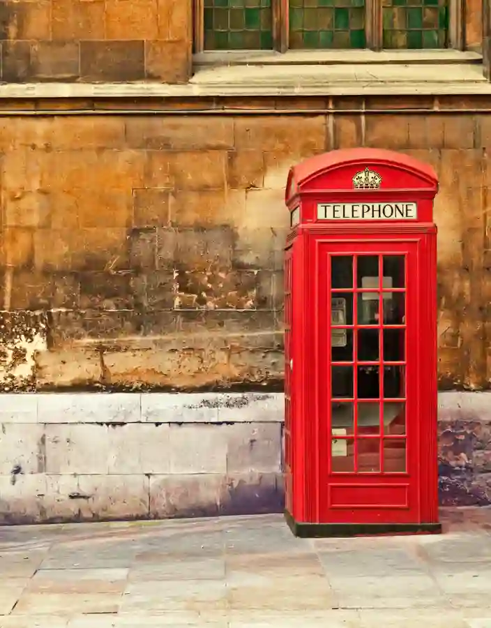 Telefonkiosk i London
