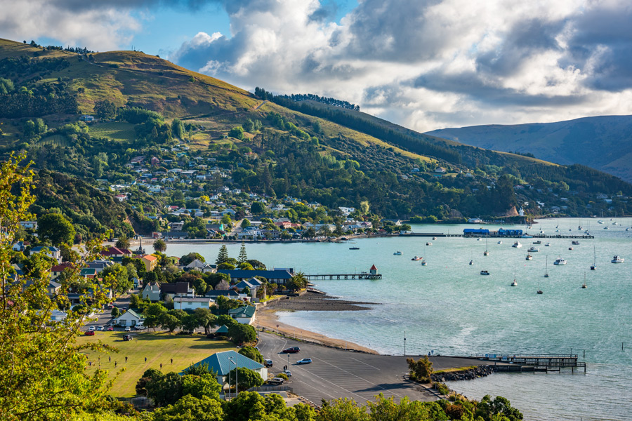 Akaroa Nya Zeeland