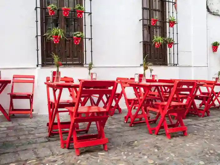 Andalusisk terrasse