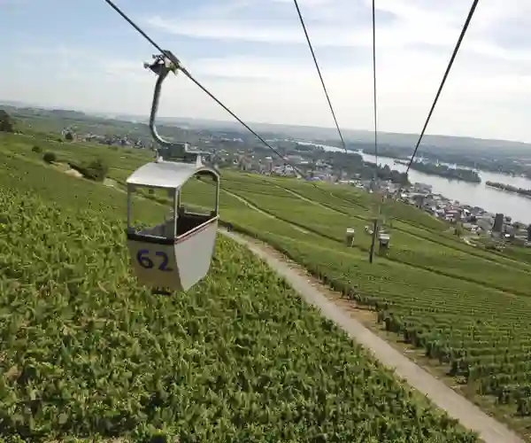 Gondolbanen i Rüdesheim