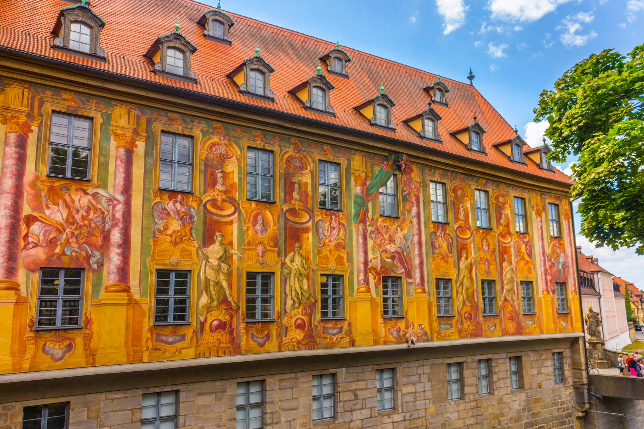 Det gamle rådhuset i Bamberg