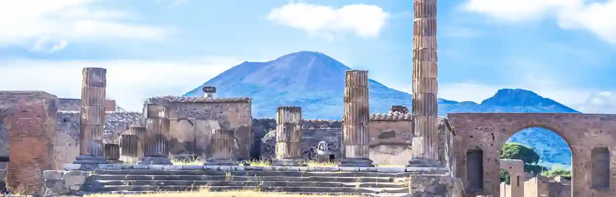 Pompeji og Vesuv