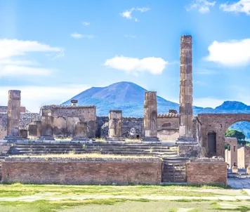 Pompeji og Vesuv
