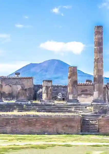 Pompeji og Vesuv