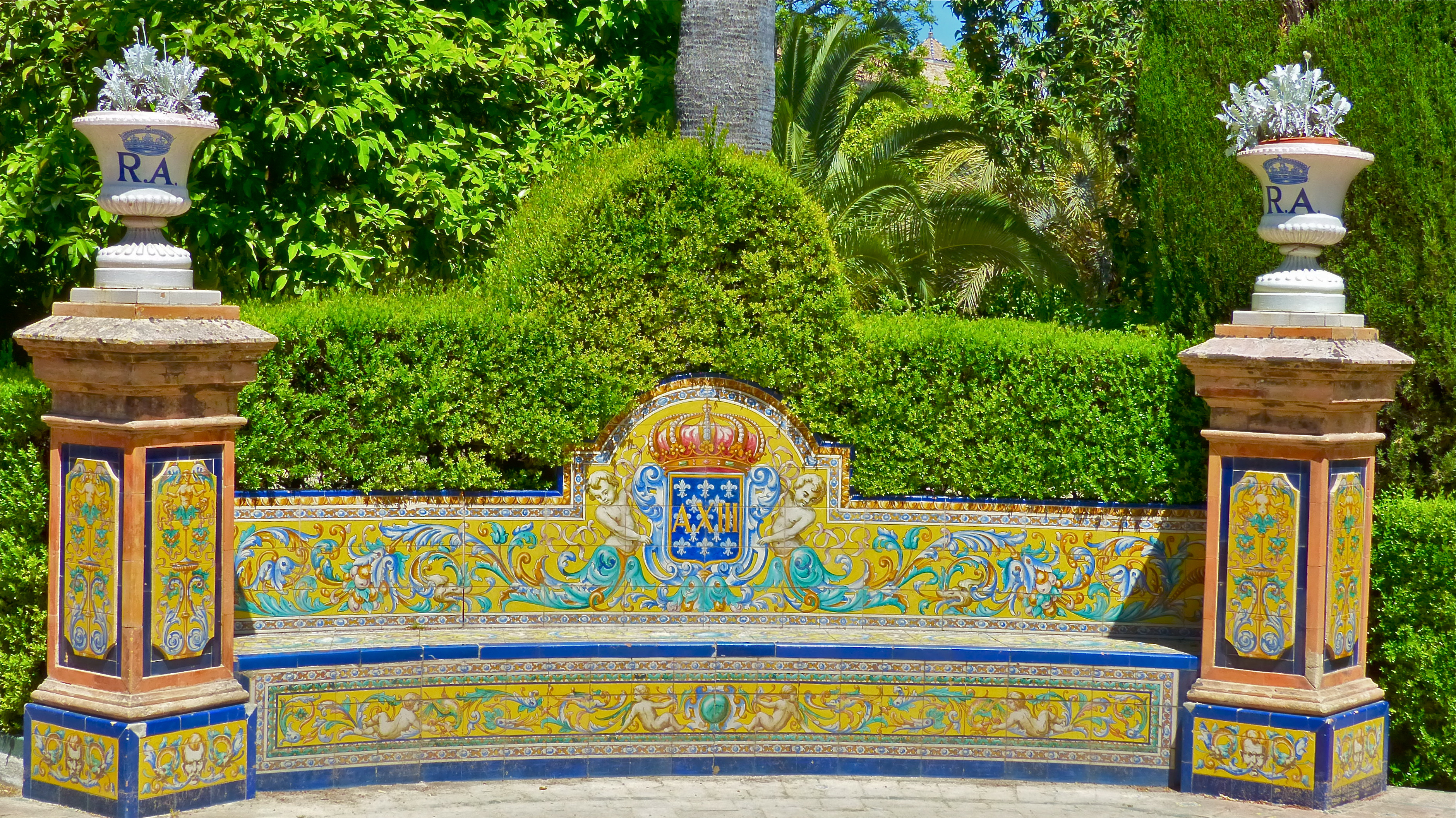 Kongepalasset Alcázar i Sevilla