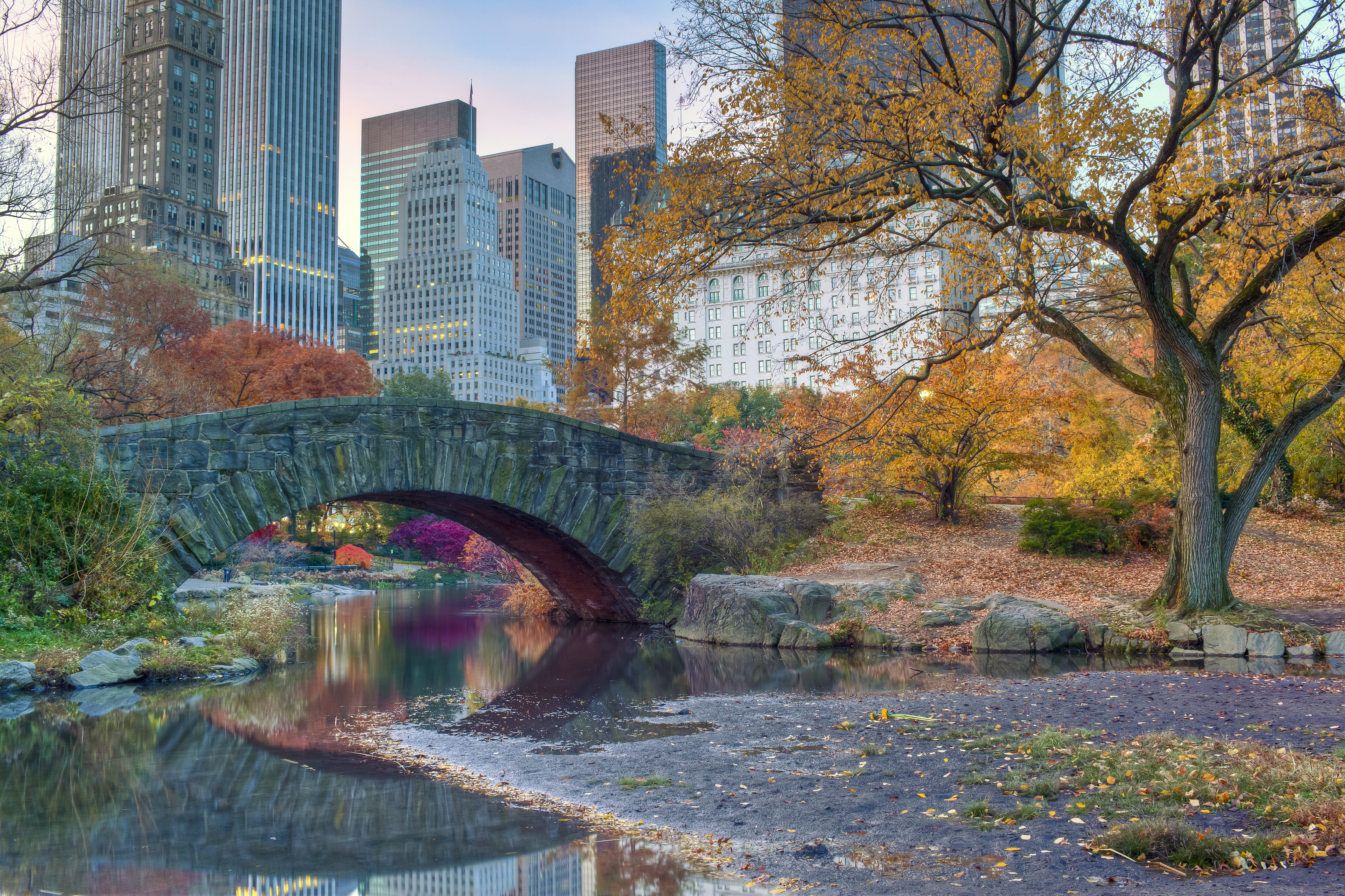 Gapstow bridge i Central park