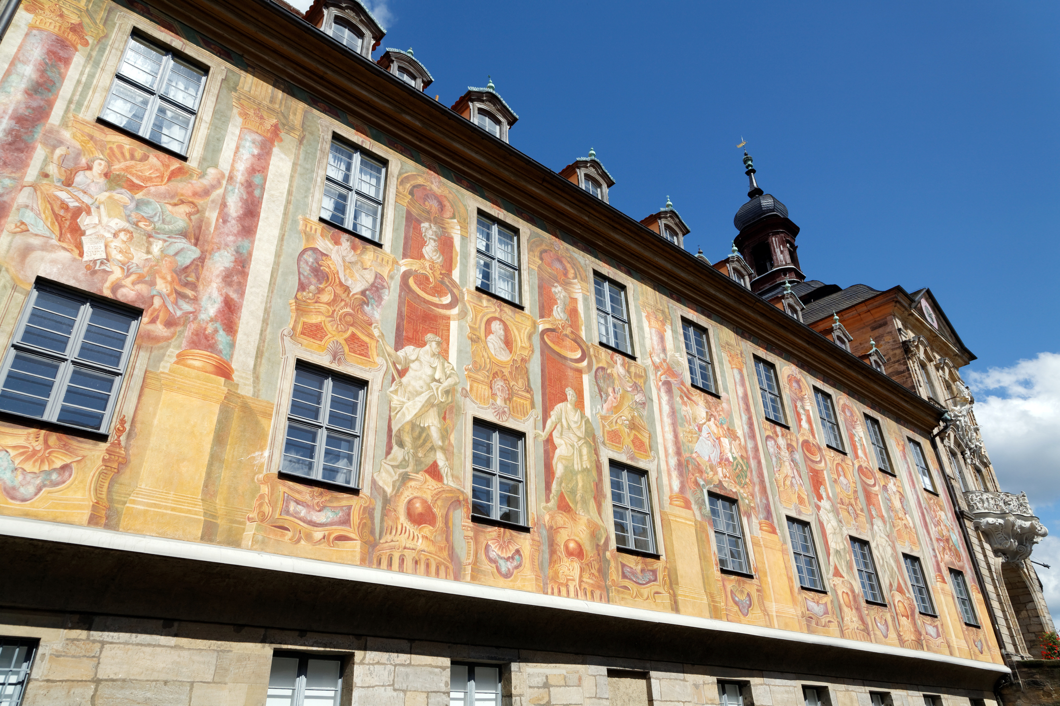 Det gamle rådhuset i Bamberg