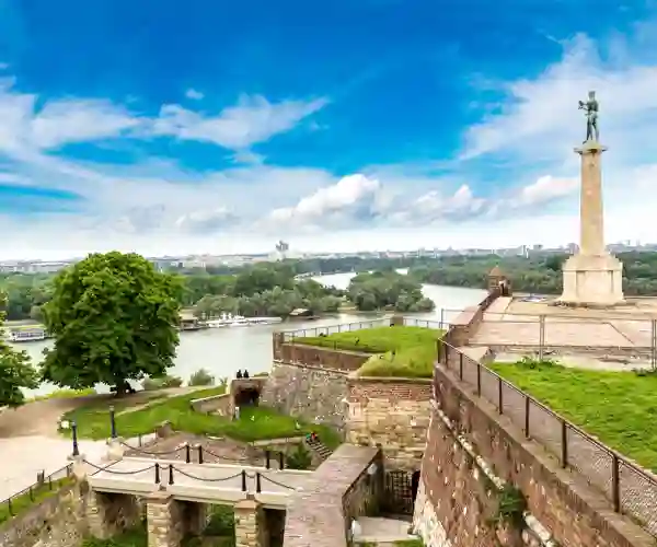 Kalemegdan-festningen i Beograd