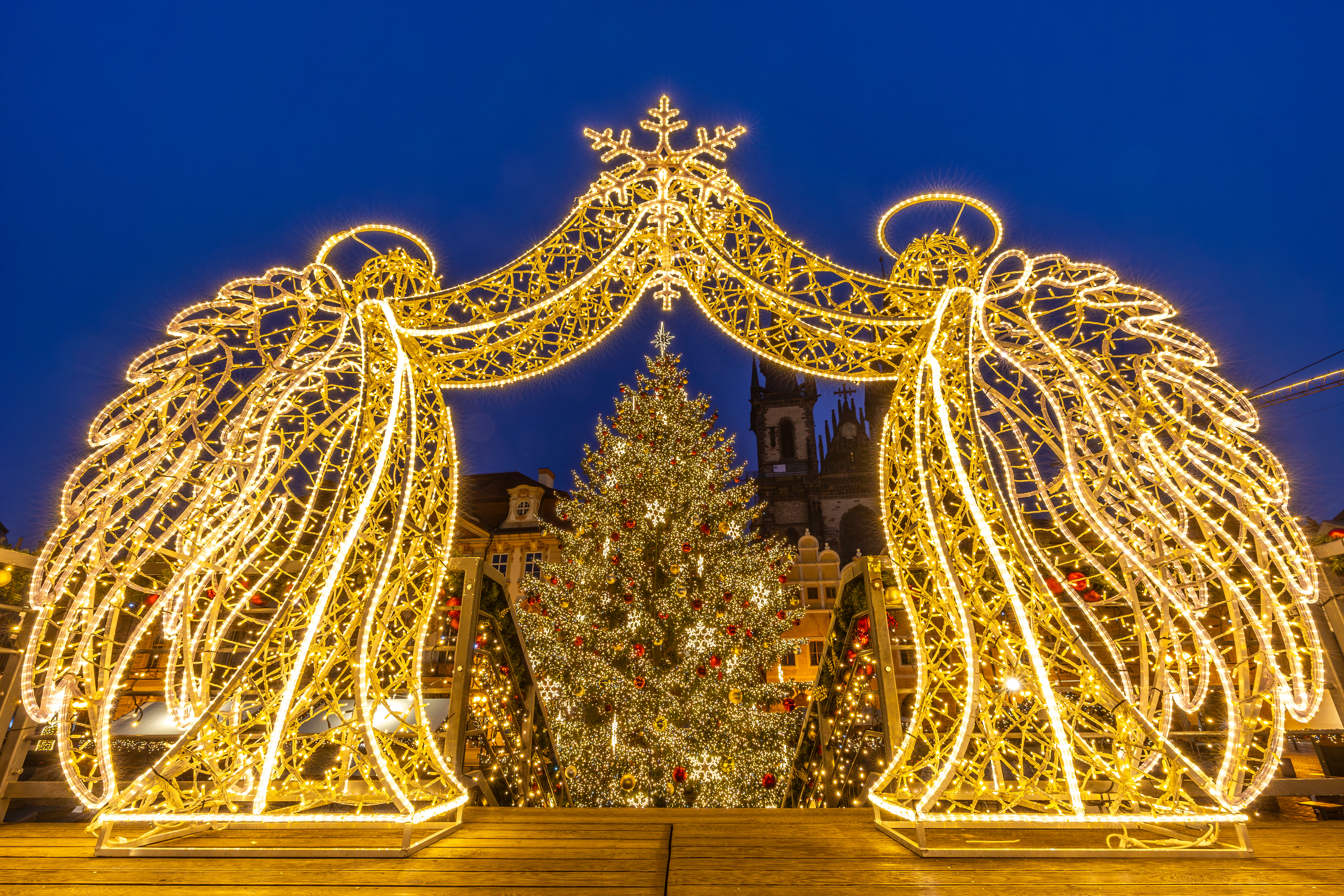 Julemarked i Prag