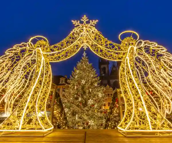 Julemarked i Prag