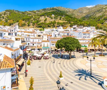 Torget i Mijas Pueblo