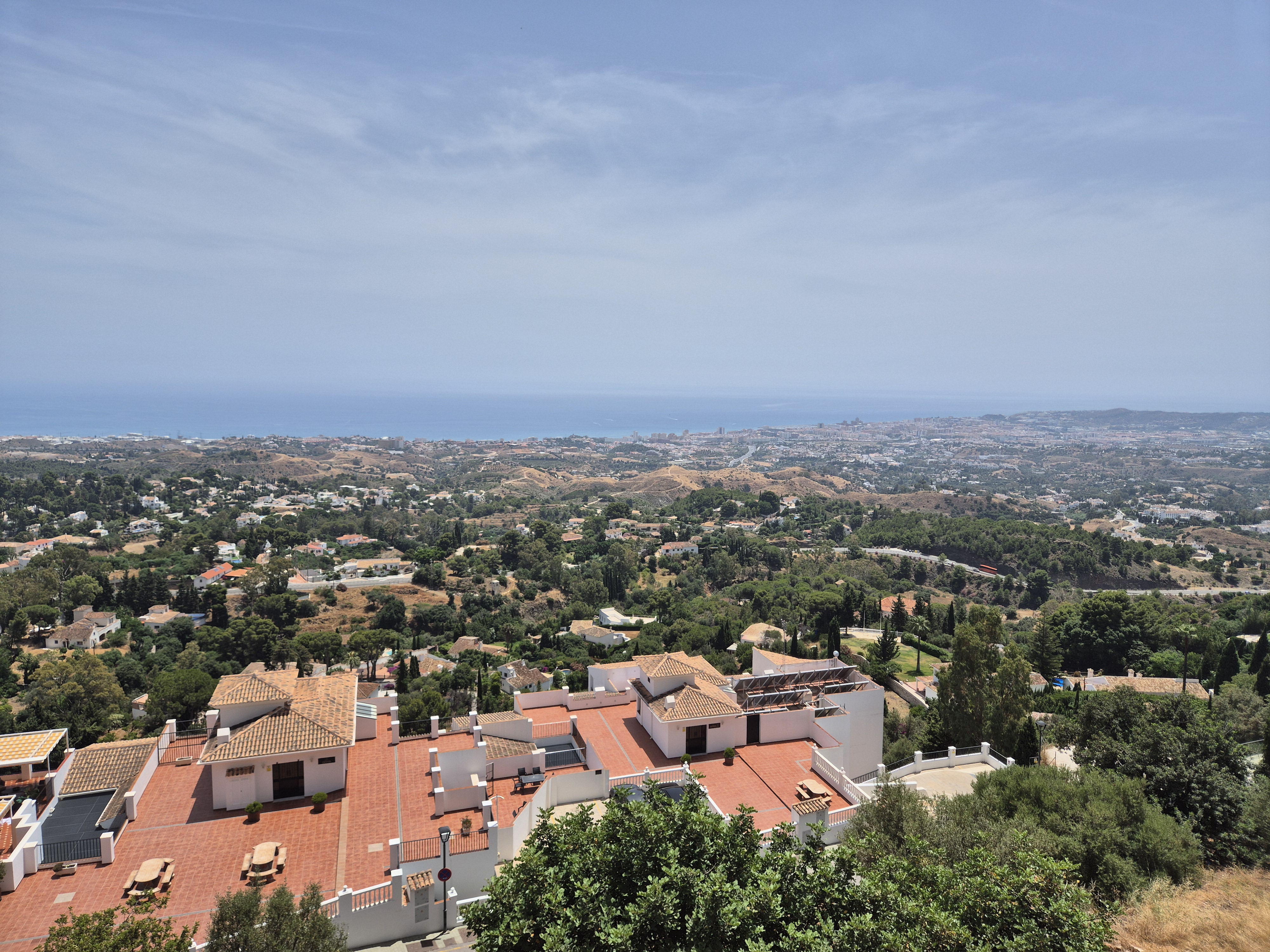 Utsikt mot middelhavet