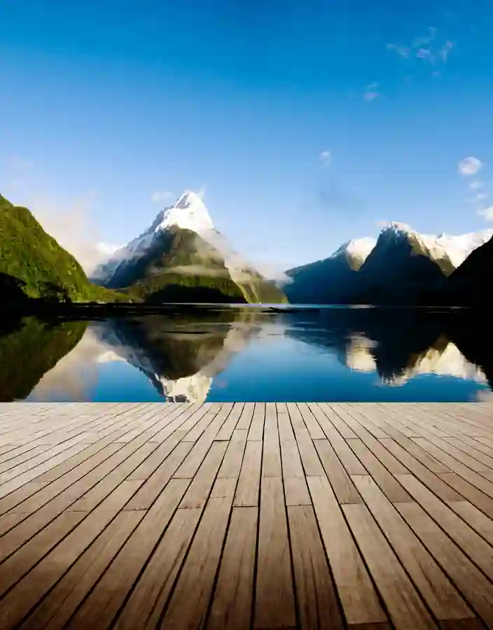 Fiordland national park Nya Zeeland