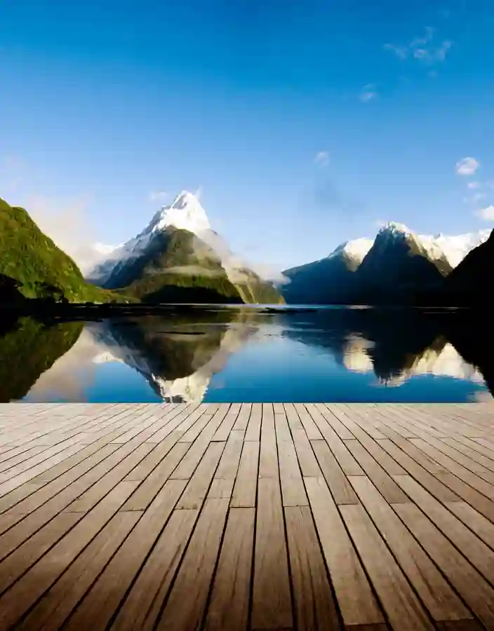 Fiordland national park Nya Zeeland