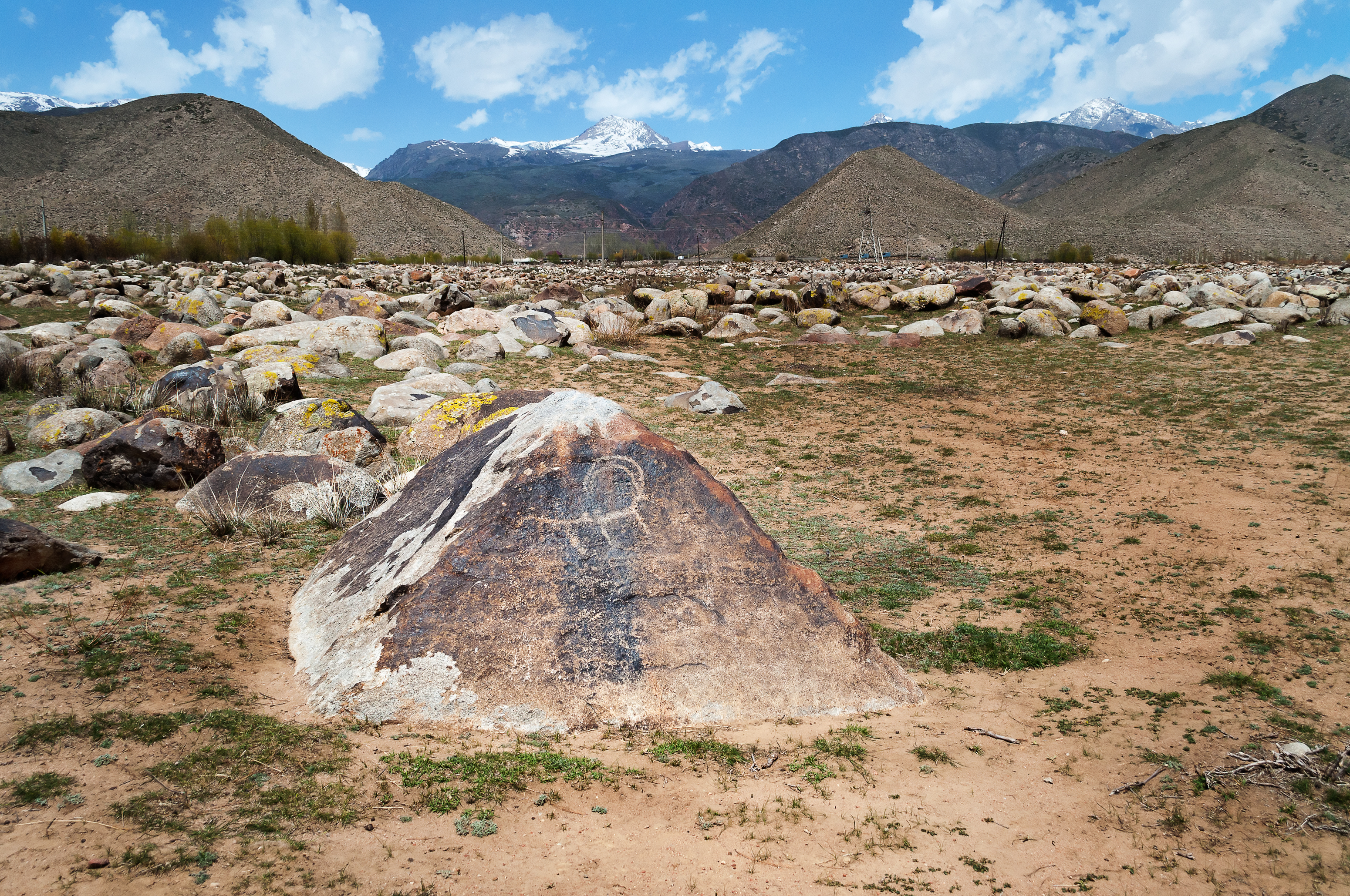 Helleristninger i Cholpon Ata