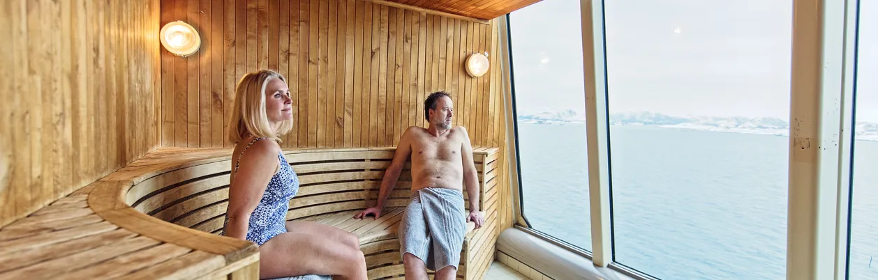 Bastun på MS Trollfjord