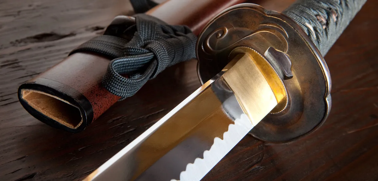 Japansk samuraisværd