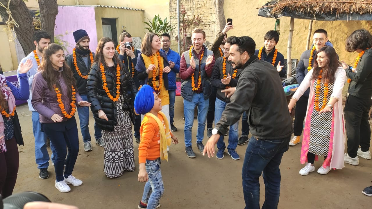 Besøg i privat hjem