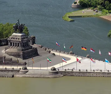 Deutches Eck (Det tyske hjørnet) i Koblenz