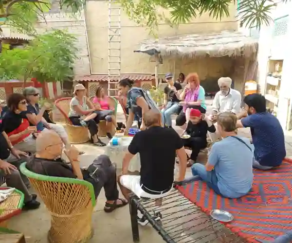 Besøg i privat hjem