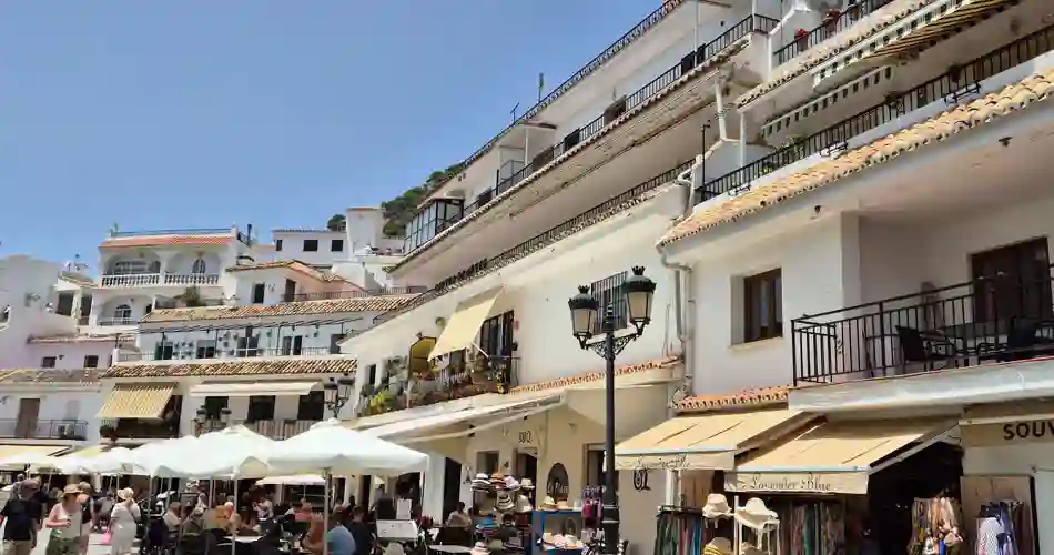 Torget i Mijas Pueblo