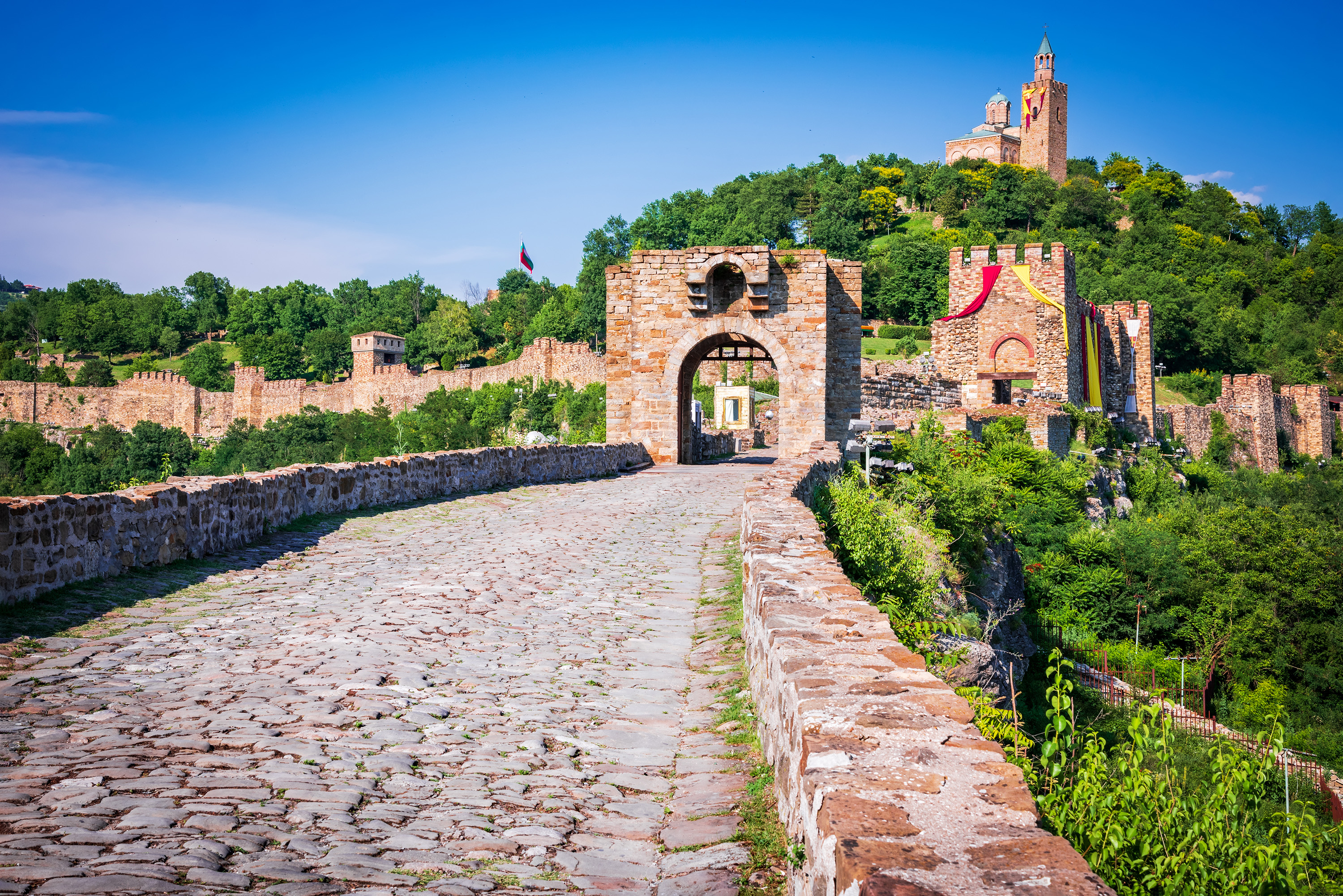 Tsarevets festning i Veliko Tarnovo