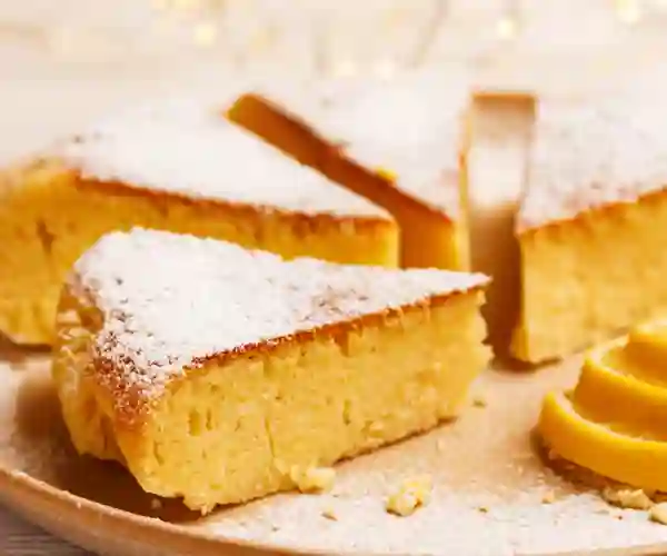 Citron og ricotta kage