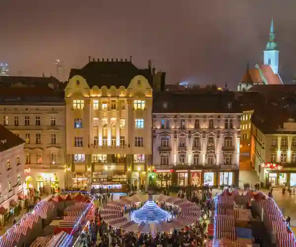 Julemarked i Bratislava