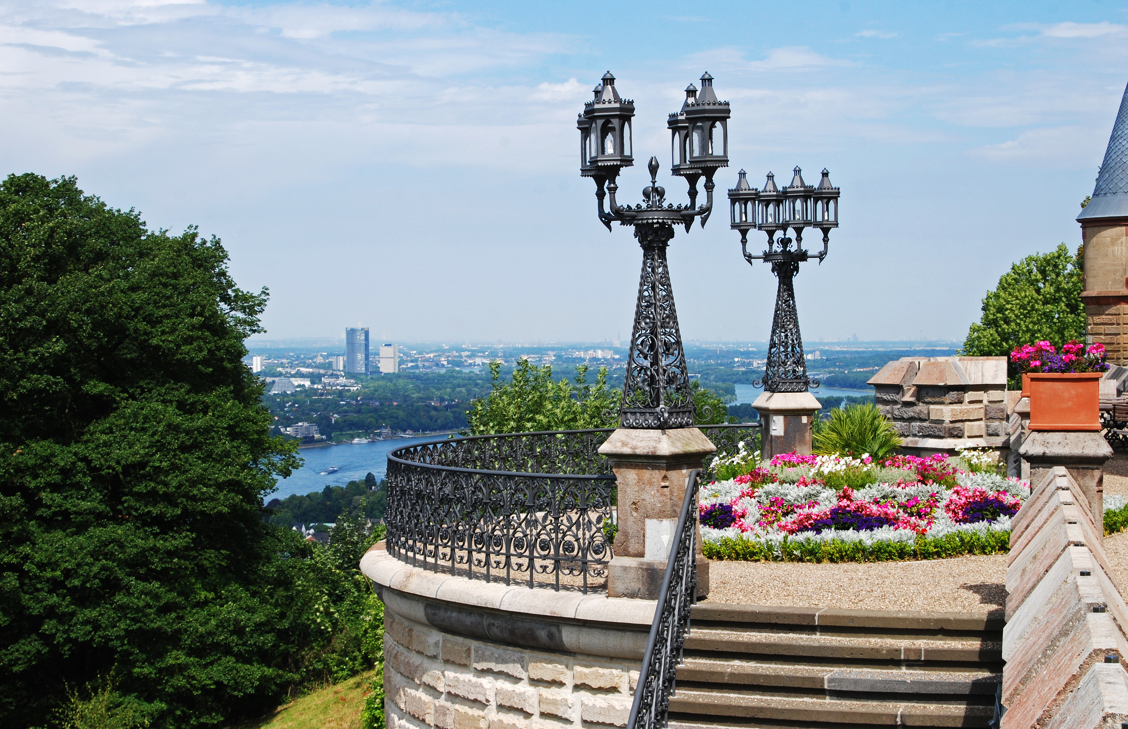 Drachenfels slott i Köningswinter