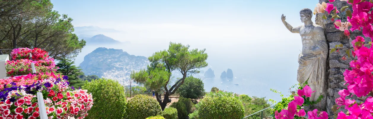 Udsigtspunkt på Capri