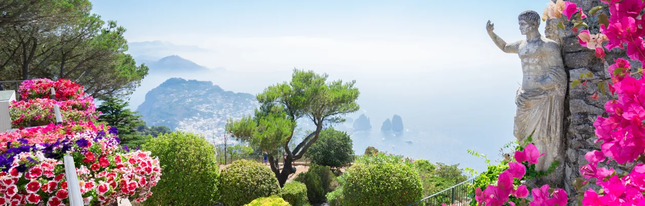 Udsigtspunkt på Capri