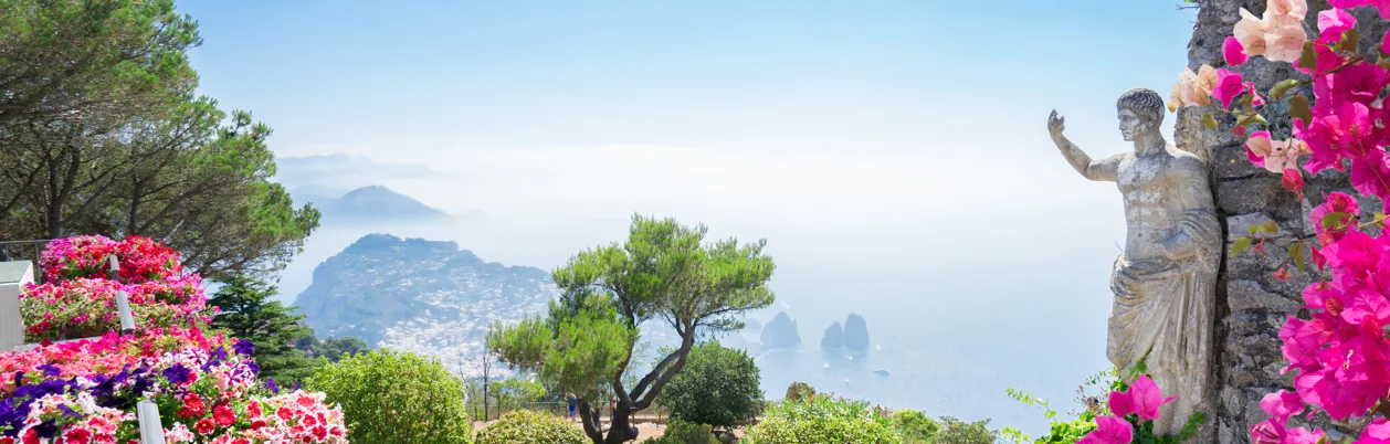 Udsigtspunkt på Capri