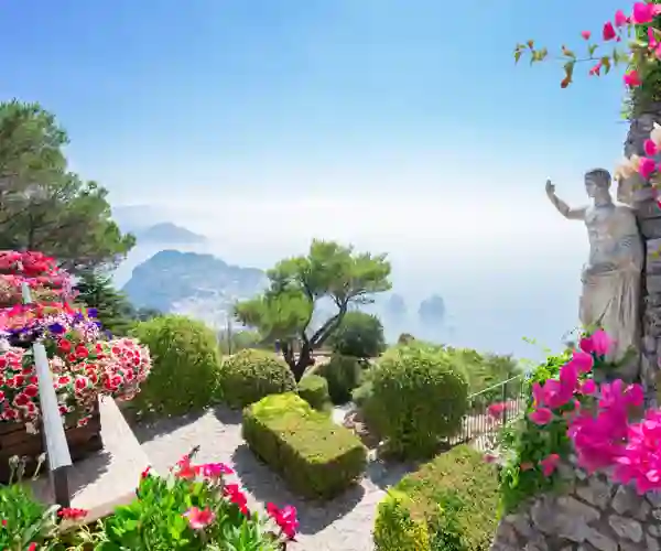 Udsigtspunkt på Capri