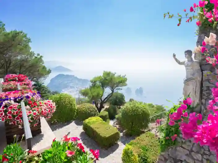 Udsigtspunkt på Capri