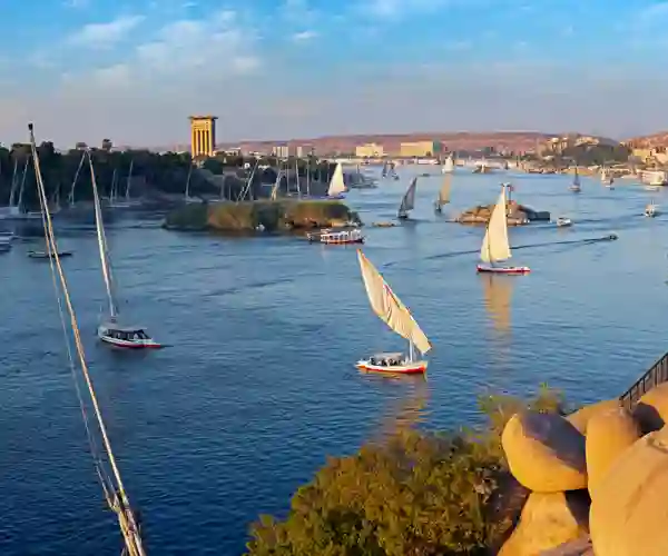 Nilen ved Aswan