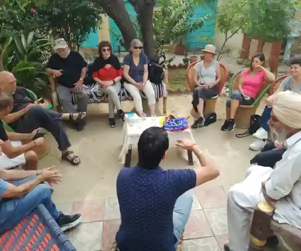 Besøg i privat hjem