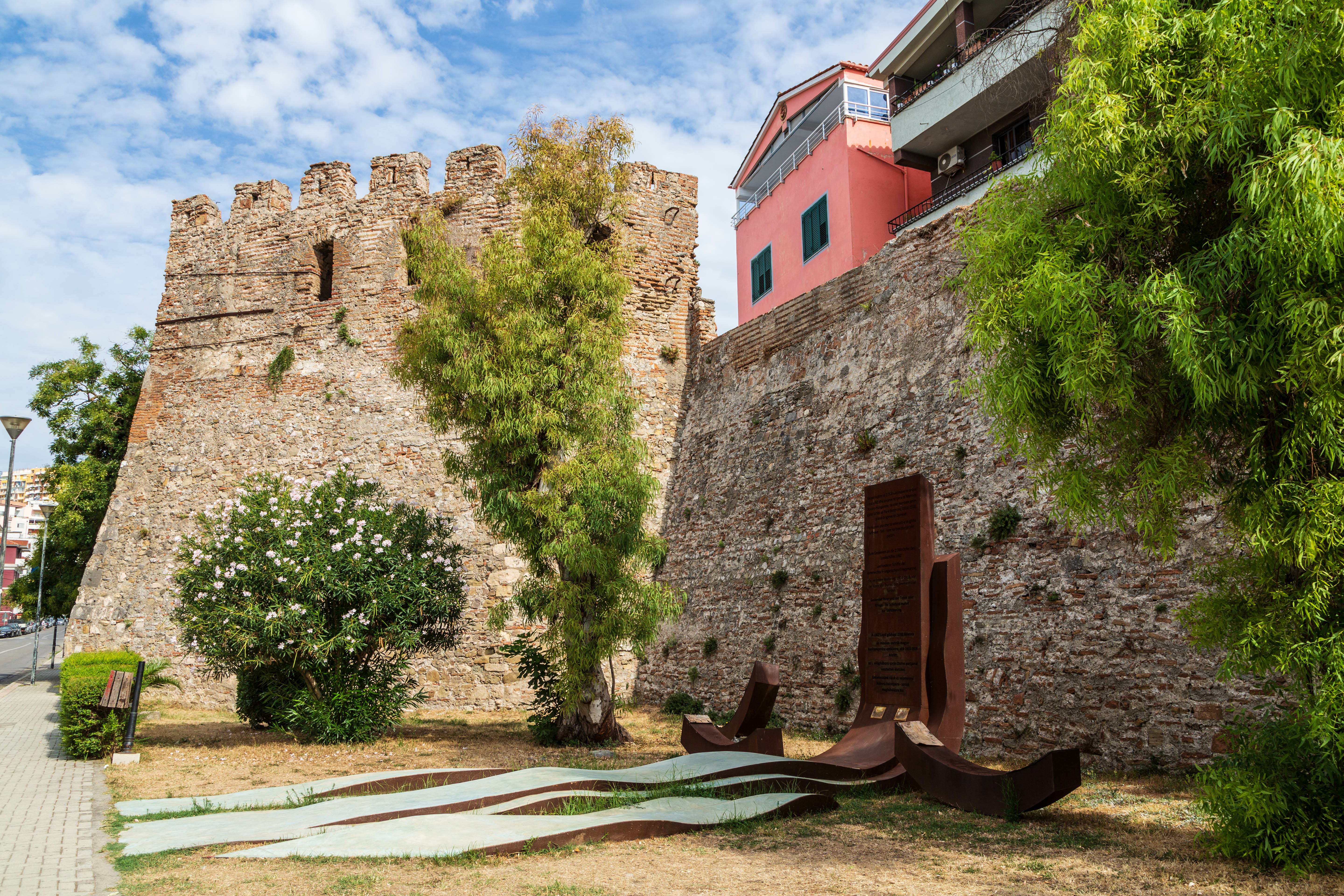 Den gamle festningen i Durrës