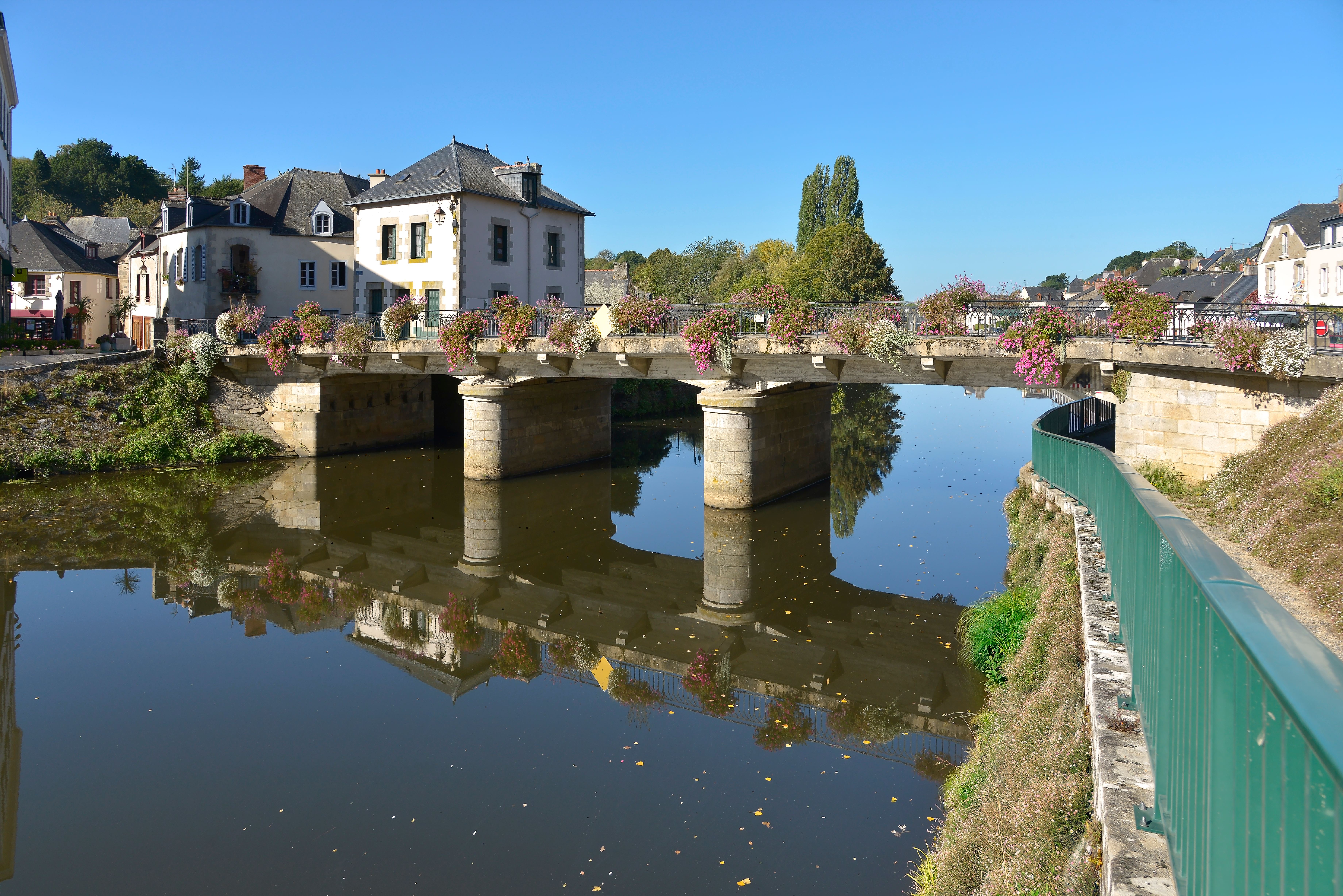 River Oust, Part Of Canal Nantes At Brest