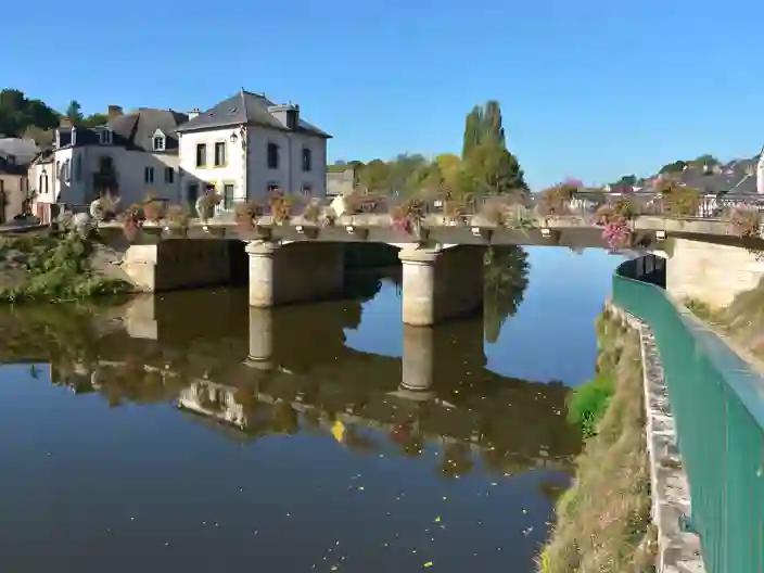 River Oust, Part Of Canal Nantes At Brest