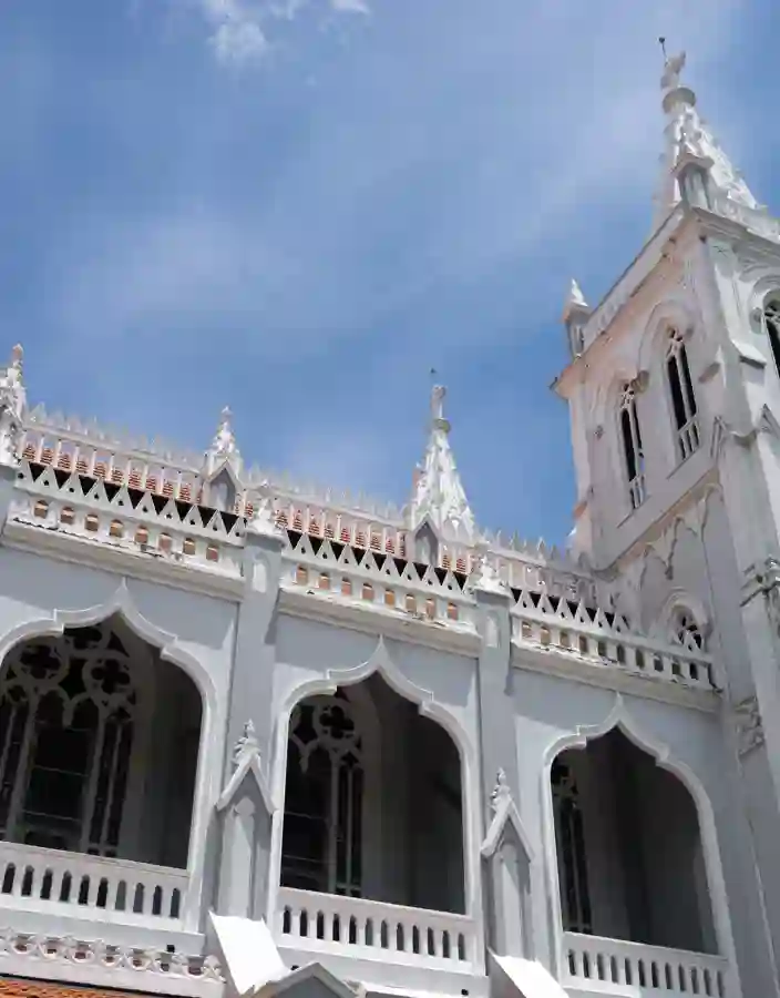 Immaculate Conception-katedralen är en av de mest kända byggnaderna i Colón.