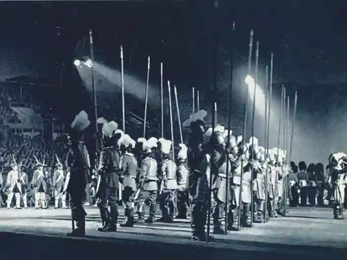 Edinburgh Tattoo 1955